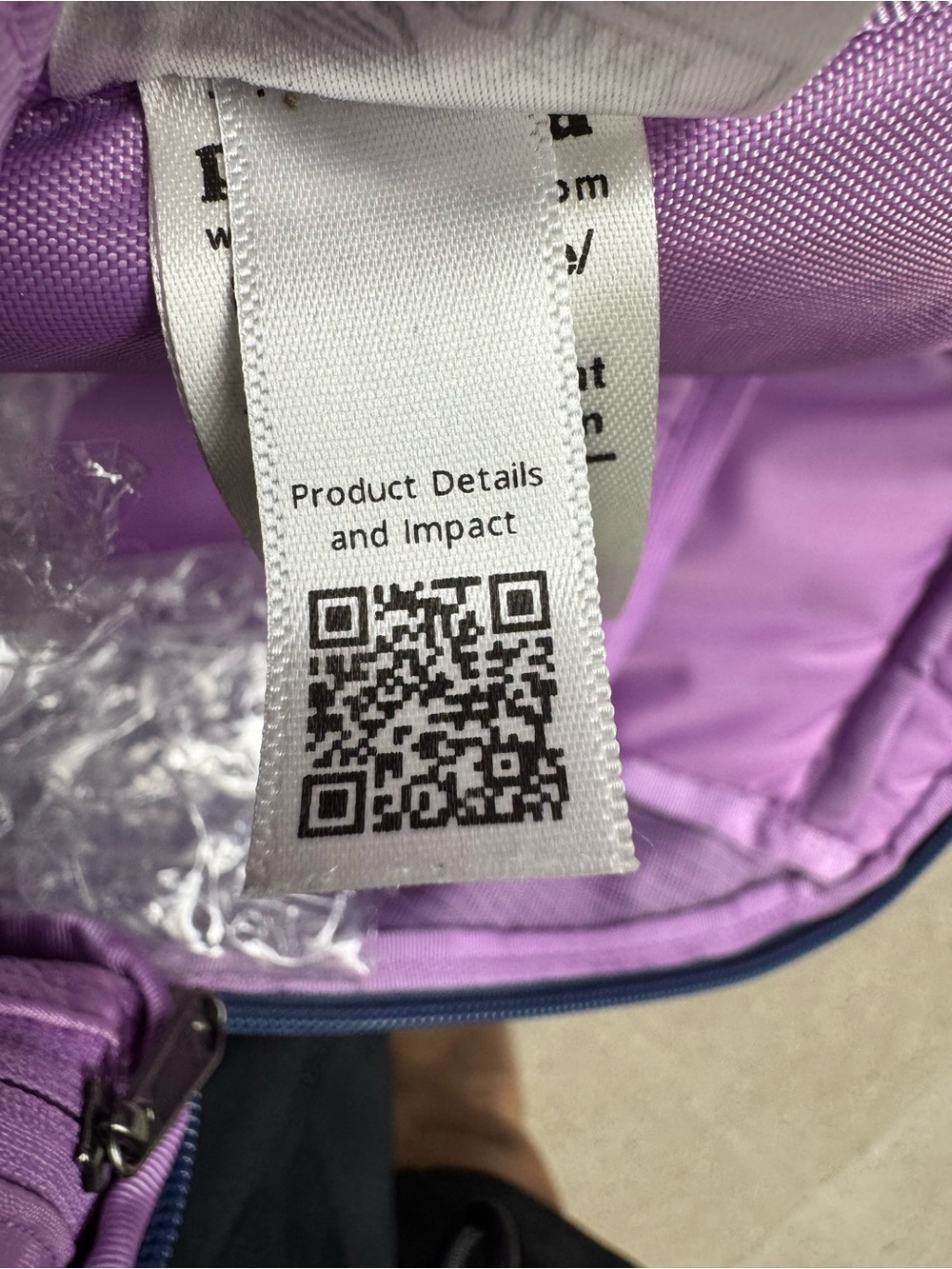 RARE Patagonia Black Hole in Purple 25L - Picture 4 of 10